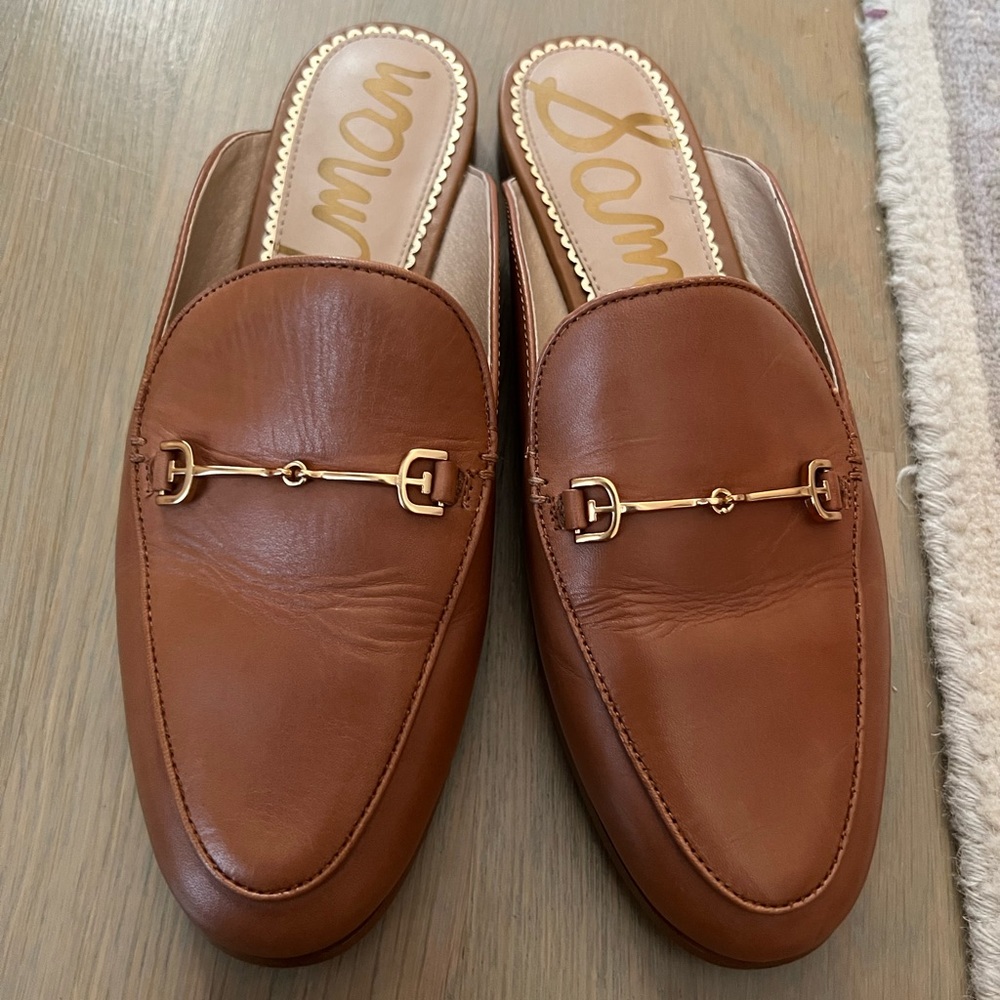 Sam Edelman leather mules